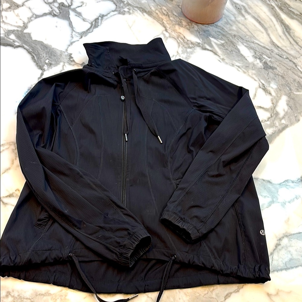 Lululemon Black Windbreaker Jacket